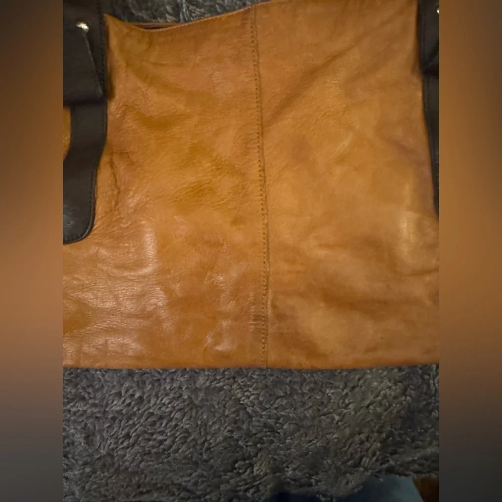 VALENTINA Brown Leather Shoulder Bag